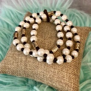 Pearl Sueded Bracelet (set of 3)